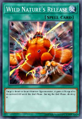 Wild Nature's Release Yu-Gi-Oh card