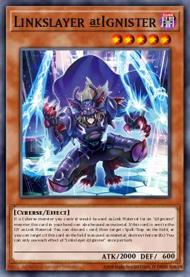 Linkslayer @Ignister Yu-Gi-Oh card