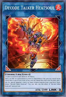 Decode Talker Heatsoul Yu-Gi-Oh card
