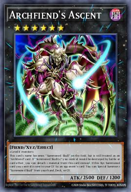 Archfiend's Ascent Yu-Gi-Oh card