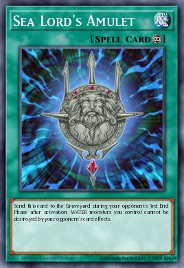 Sea Lord's Amulet Yu-Gi-Oh card