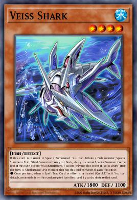 Veiss Shark Yu-Gi-Oh card