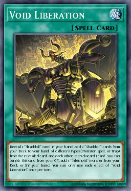 Void Liberation Yu-Gi-Oh card