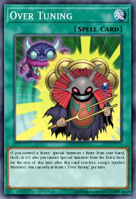 Over Tuning Yu-Gi-Oh card