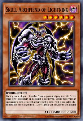 Skull Archfiend of Lightning Yu-Gi-Oh card