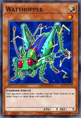 Watthopper Yu-Gi-Oh card