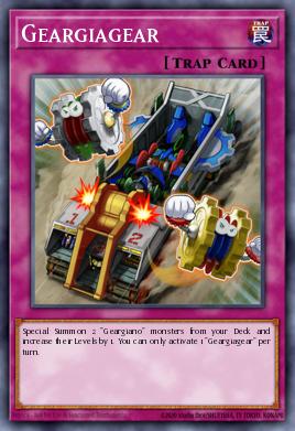 Geargiagear Yu-Gi-Oh card