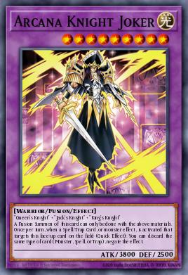 Arcana Knight Joker Yu-Gi-Oh card