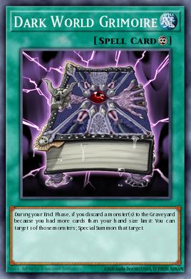 Dark World Grimoire Yu-Gi-Oh card