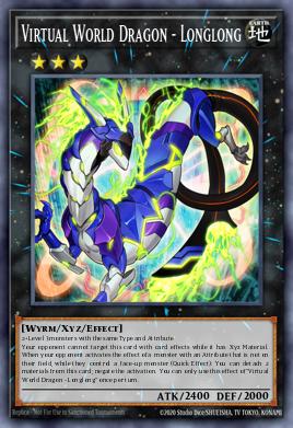 Virtual World Dragon - Longlong Yu-Gi-Oh card