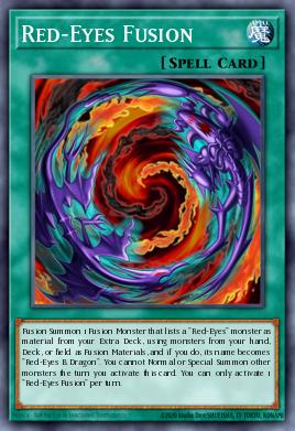 Red-Eyes Fusion Yu-Gi-Oh card