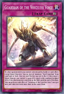 Guardian of the Voiceless Voice Yu-Gi-Oh card