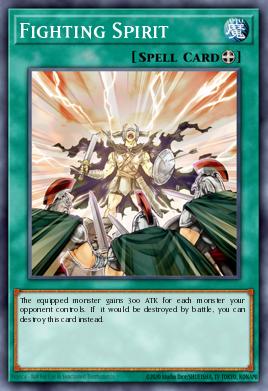 Fighting Spirit Yu-Gi-Oh card