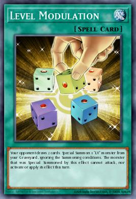 Level Modulation Yu-Gi-Oh card