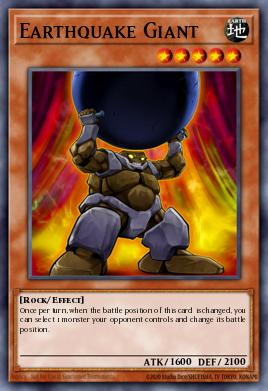 Earthquake Giant Yu-Gi-Oh card