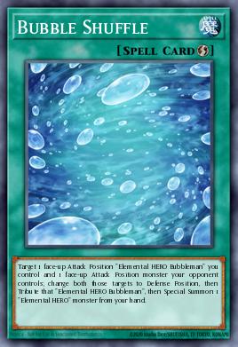 Bubble Shuffle Yu-Gi-Oh card