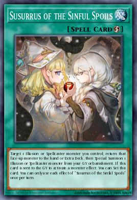 Susurrus of the Sinful Spoils Yu-Gi-Oh card