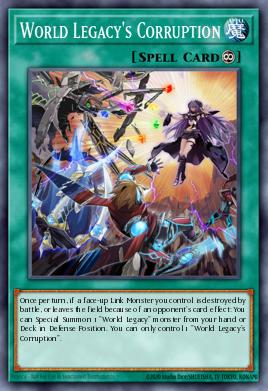 World Legacy's Corruption Yu-Gi-Oh card