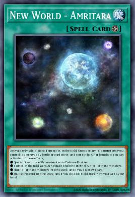 New World - Amritara Yu-Gi-Oh card