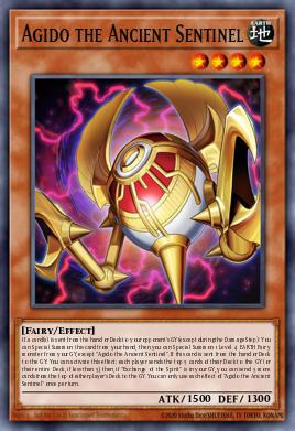 Agido the Ancient Sentinel Yu-Gi-Oh card