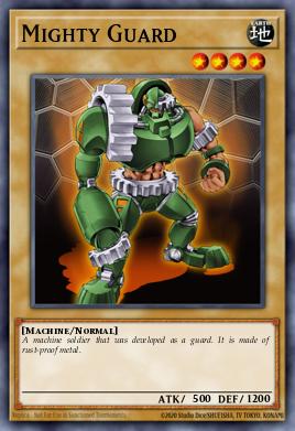 Mighty Guard Yu-Gi-Oh card