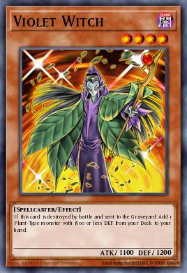 Violet Witch Yu-Gi-Oh card