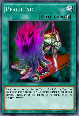 Pestilence Yu-Gi-Oh card