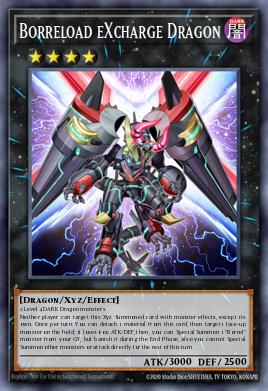 Borreload eXcharge Dragon Yu-Gi-Oh card