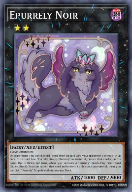 Epurrely Noir Yu-Gi-Oh card
