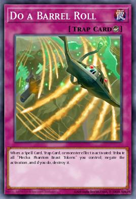 Do a Barrel Roll Yu-Gi-Oh card