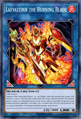 Laevateinn the Burning Blade Yu-Gi-Oh card