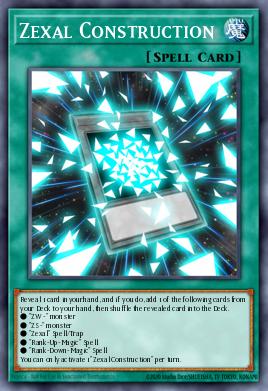 Zexal Construction Yu-Gi-Oh card