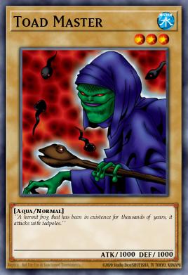 Toad Master Yu-Gi-Oh card