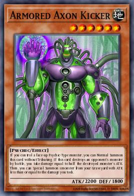 Armored Axon Kicker Yu-Gi-Oh card