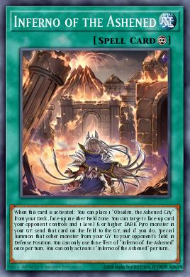 Inferno of the Ashened Yu-Gi-Oh card