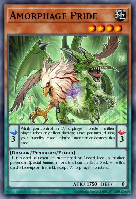 Amorphage Pride Yu-Gi-Oh card