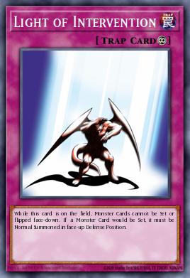 Light of Intervention Yu-Gi-Oh card