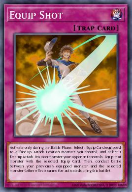 Equip Shot Yu-Gi-Oh card