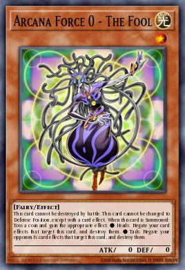 Arcana Force 0 - The Fool Yu-Gi-Oh card
