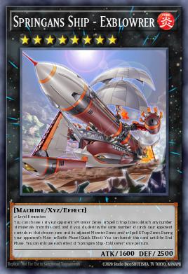 Springans Ship - Exblowrer Yu-Gi-Oh card