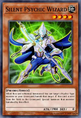 Silent Psychic Wizard Yu-Gi-Oh card