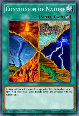 Convulsion of Nature Yu-Gi-Oh card