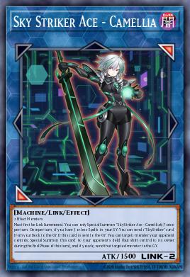 Sky Striker Ace - Camellia Yu-Gi-Oh card