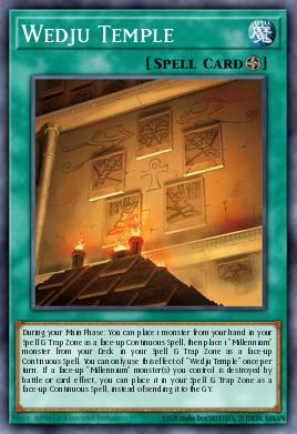 Wedju Temple Yu-Gi-Oh card