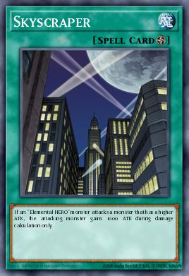 Skyscraper Yu-Gi-Oh card