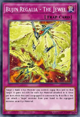 Bujin Regalia - The Jewel Yu-Gi-Oh card