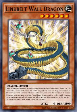Linkbelt Wall Dragon Yu-Gi-Oh card