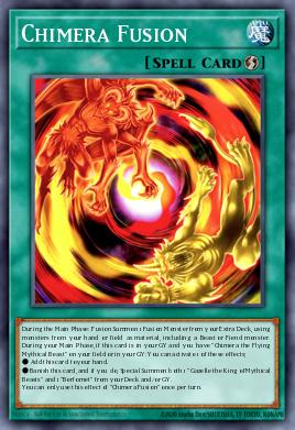 Chimera Fusion Yu-Gi-Oh card