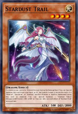 Stardust Trail Yu-Gi-Oh card