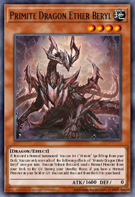 Primite Dragon Ether Beryl Yu-Gi-Oh card